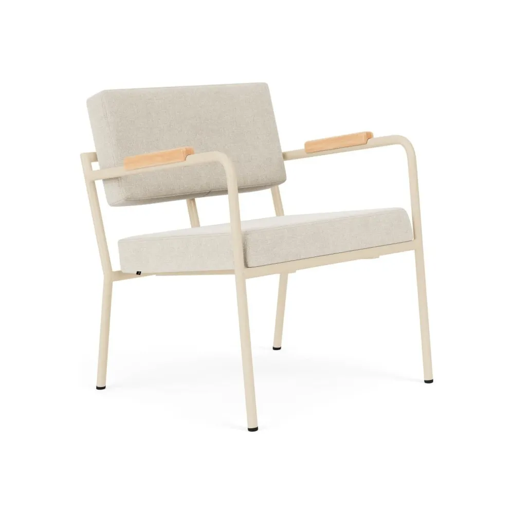 FEST Monday fauteuil met armleuning naturel Soil Natural 01 FÉST
