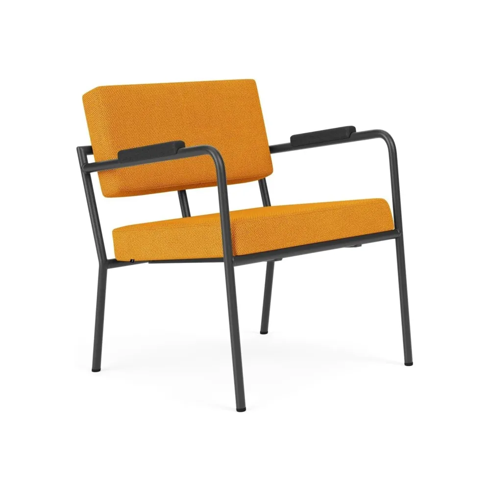 FEST Monday fauteuil met armleuning zwart Coda 2 422 FÉST