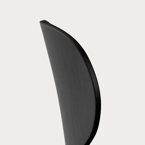Fritz Hansen ANT eetkamerstoel black ash coloured Black