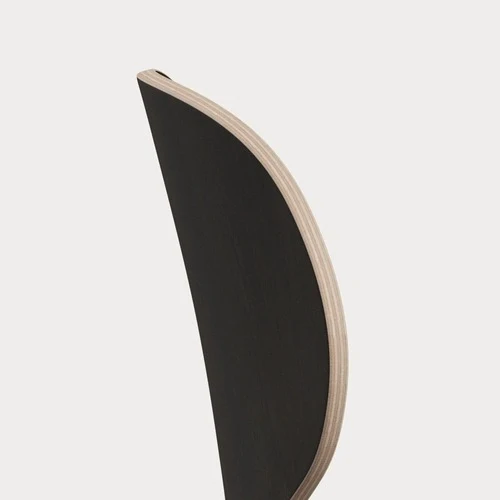 Fritz Hansen ANT eetkamerstoel black clear lacquered dark stained oak