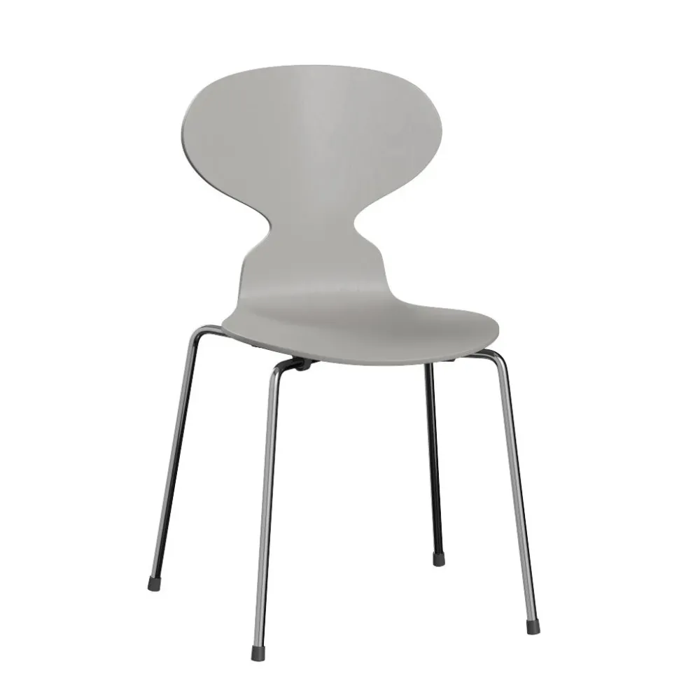 Fritz Hansen ANT eetkamerstoel chrome ash coloured Nine Grey