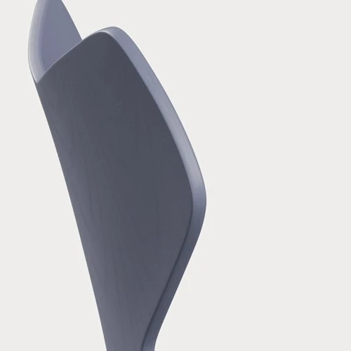 Fritz Hansen Grand Prix eetkamerstoel black ash coloured Lavender Blue