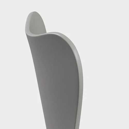 Fritz Hansen Series 7 Vlinderstoel black ash lacquered Nine Grey