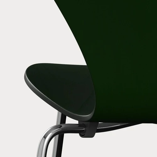 Fritz Hansen Series 7 Vlinderstoel chrome ash coloured Evergreen