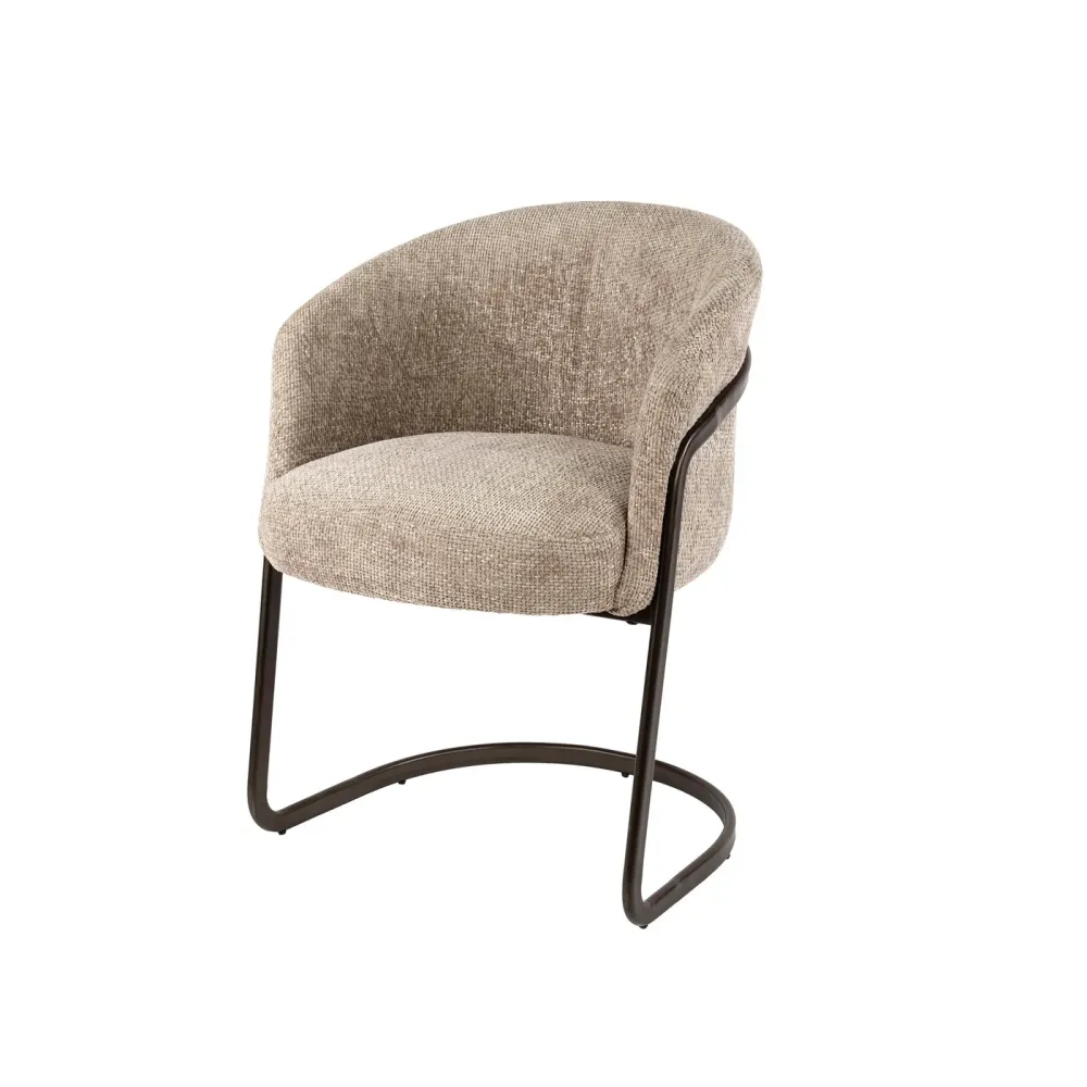 Giga Living Eetkamerstoel Sway - Zand - Set van 2 Giga Meubel