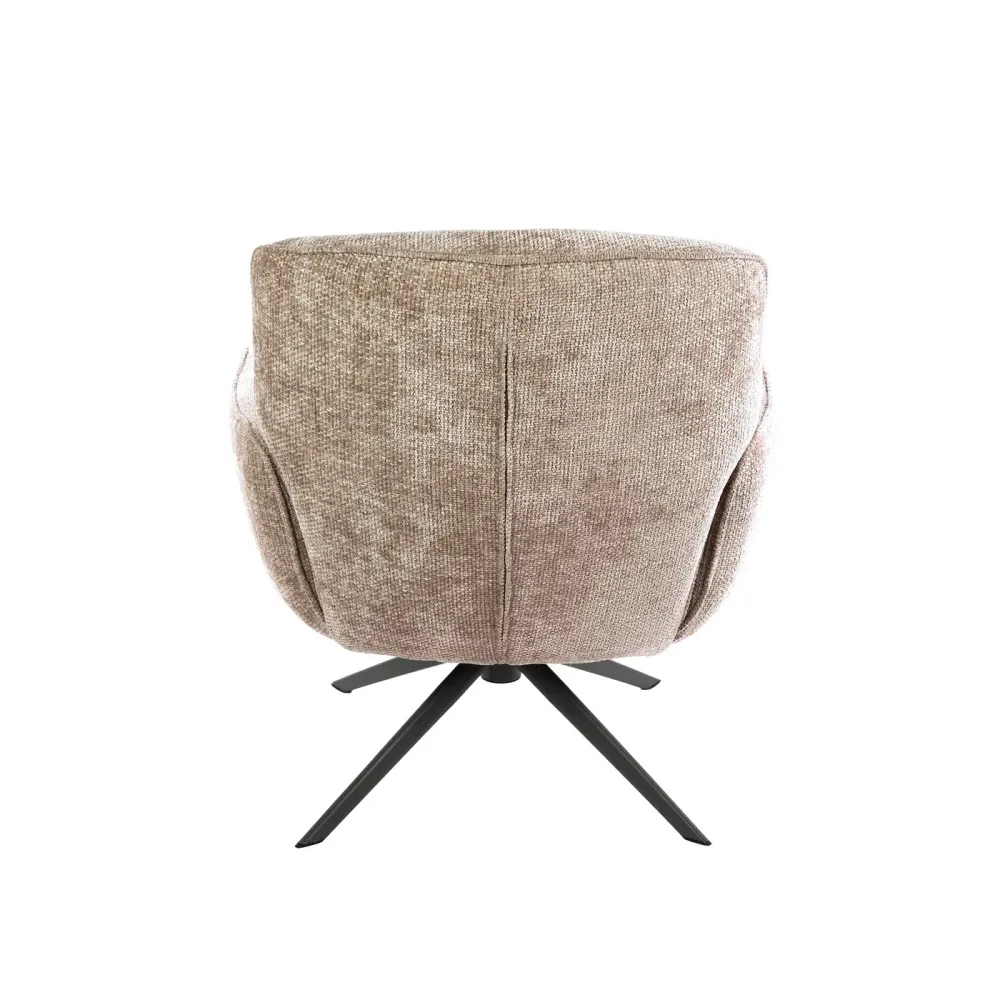 Giga Living Fauteuil Forza - Zand - Draaibaar Giga Meubel