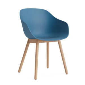 HAY About Chair AAC 212 eetkamerstoel gelakt eiken Azure Blue 2.0