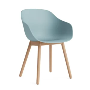 HAY About Chair AAC 212 eetkamerstoel gelakt eiken Dusty Blue 2.0