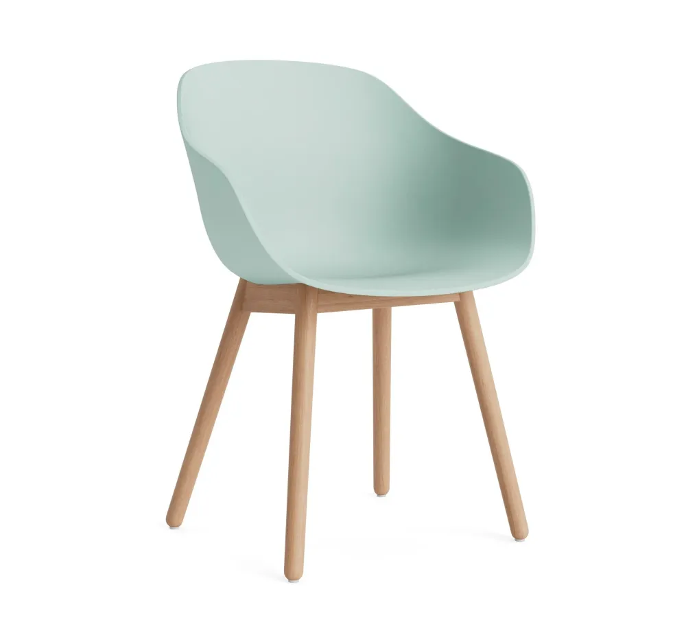 HAY About Chair AAC 212 eetkamerstoel gelakt eiken Dusty Mint 2.0