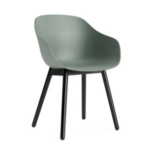 HAY About Chair AAC 212 eetkamerstoel zwart gelakt eiken Fall Green 2.0