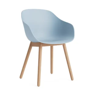 HAY About Chair AAC 212 eetkamerstoel gelakt eiken Slate Blue 2.0