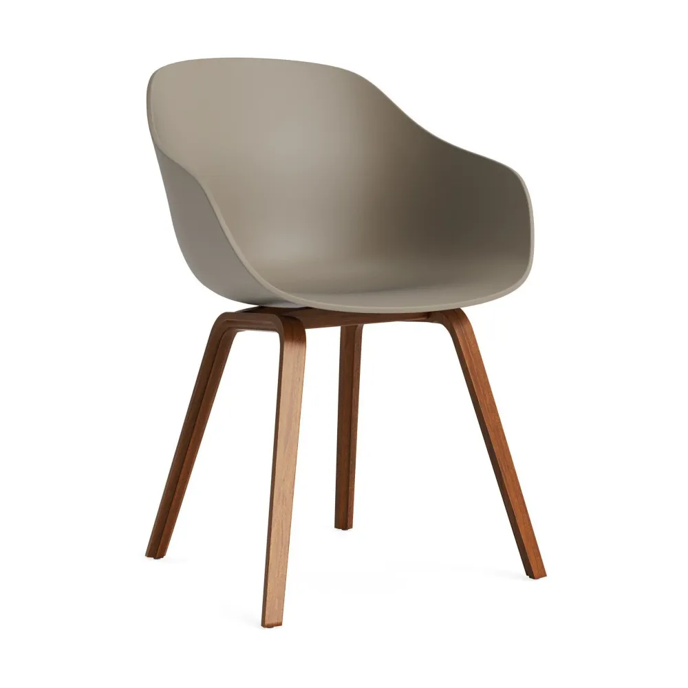 HAY About Chair AAC 222 eetkamerstoel walnoot Khaki 2.0