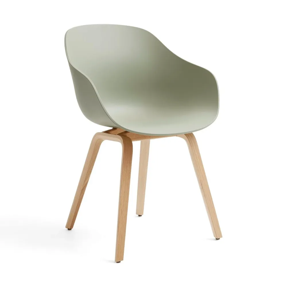 HAY About Chair AAC 222 eetkamerstoel gelakt eiken Pastel Green 2.0