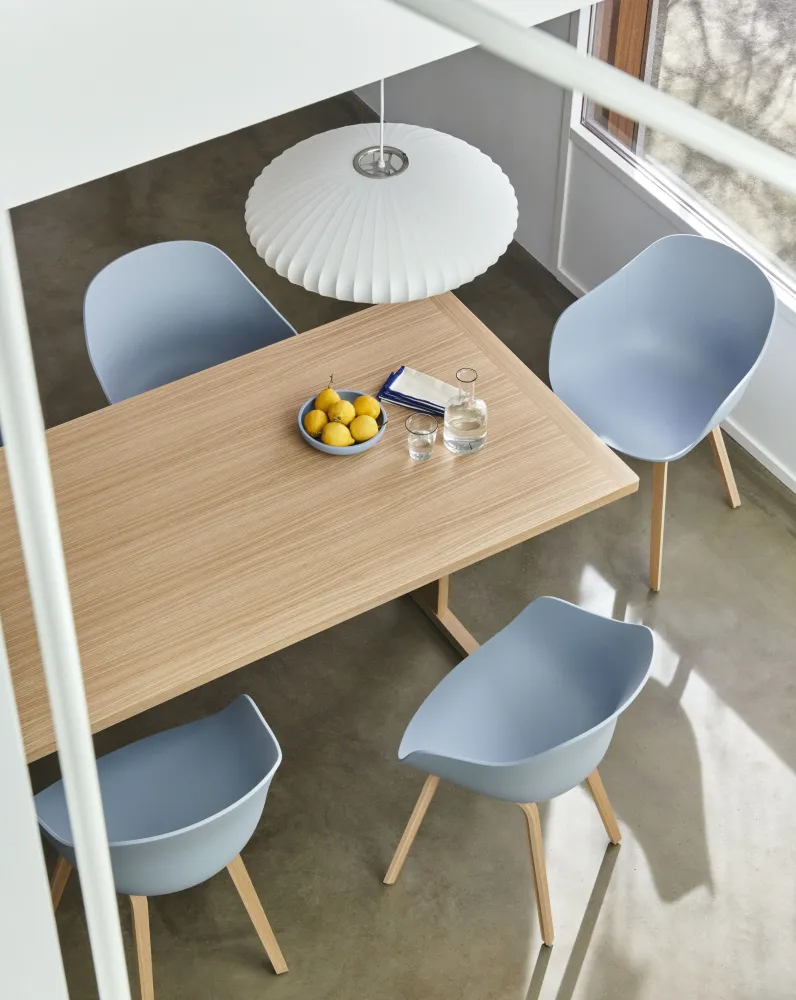 HAY About Chair AAC 222 eetkamerstoel walnoot Pastel Green 2.0