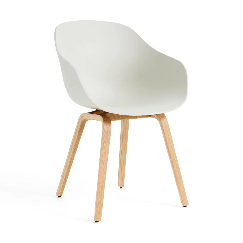 HAY About Chair AAC 222 eetkamerstoel gelakt eiken Melange Cream 2.0