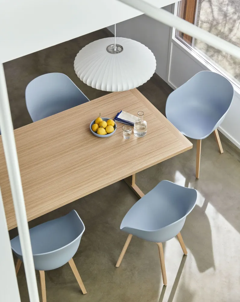 HAY About Chair AAC 222 eetkamerstoel gelakt eiken Melange Cream 2.0
