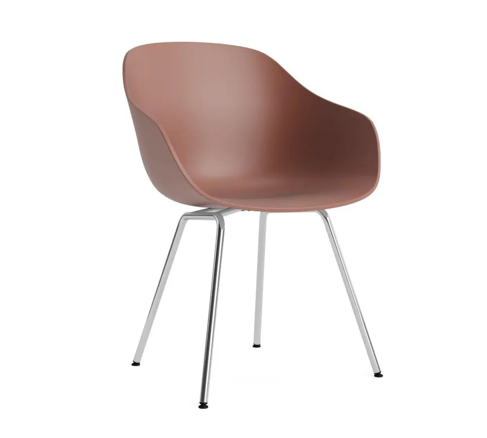 HAY About Chair AAC 226 eetkamerstoel chroom Soft Brick 2.0