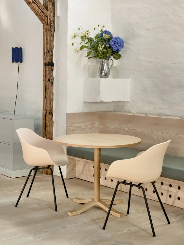 HAY About Chair AAC 226 eetkamerstoel chroom Soft Brick 2.0
