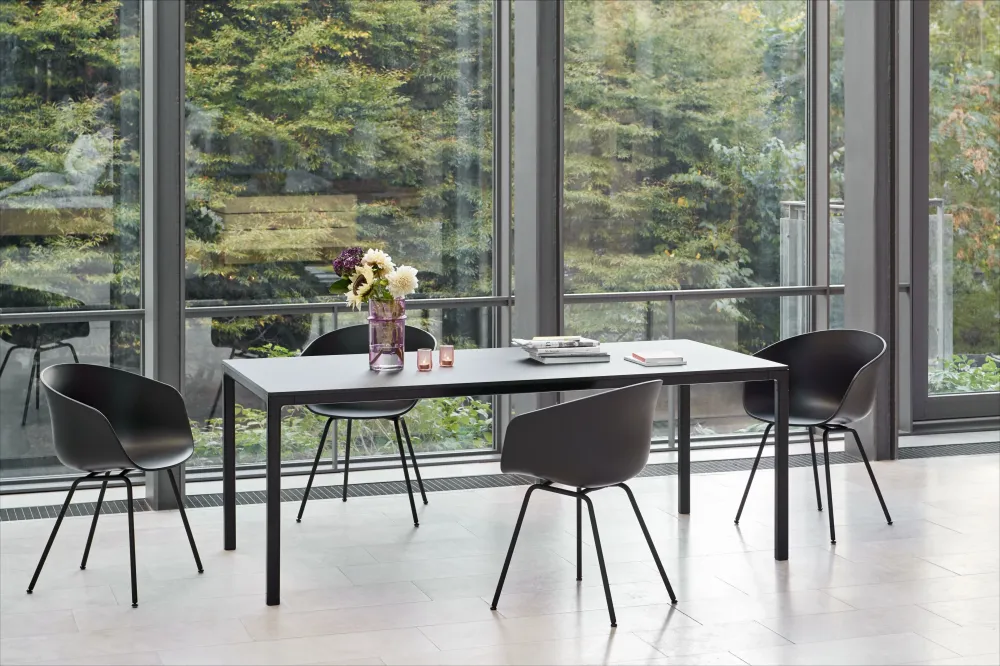 HAY About Chair AAC 26 eetkamerstoel chroom Teal Green 2.0