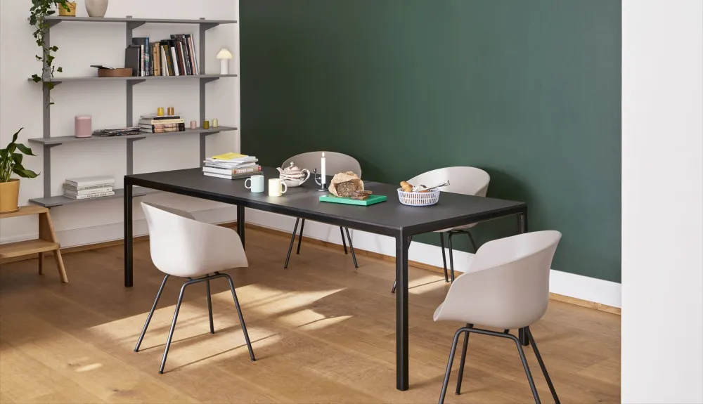 HAY About Chair AAC 26 eetkamerstoel chroom Teal Green 2.0