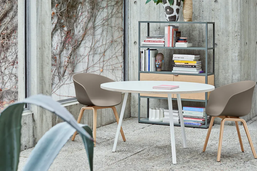 HAY About Chair AAC 22 eetkamerstoel gelakt eiken Dusty Mint 2.0