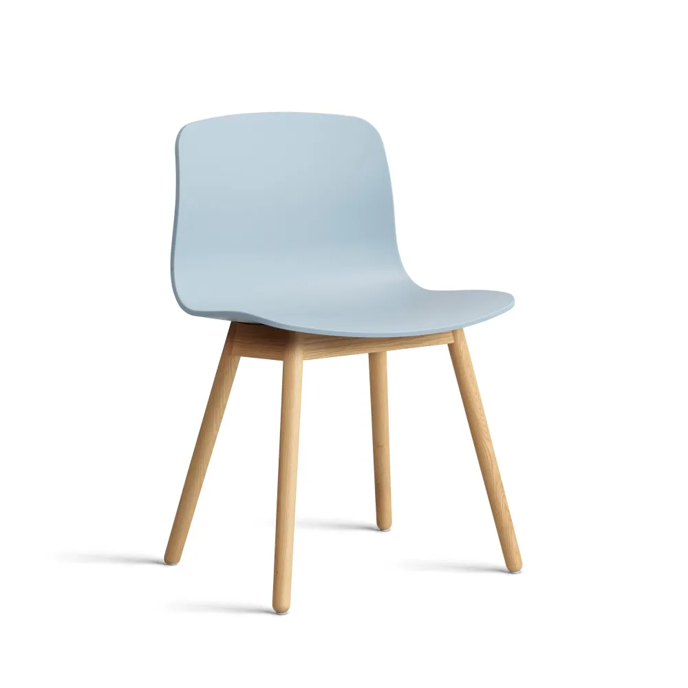 HAY About Chair AAC 12 eetkamerstoel gelakt eiken Slate Blue 2.0