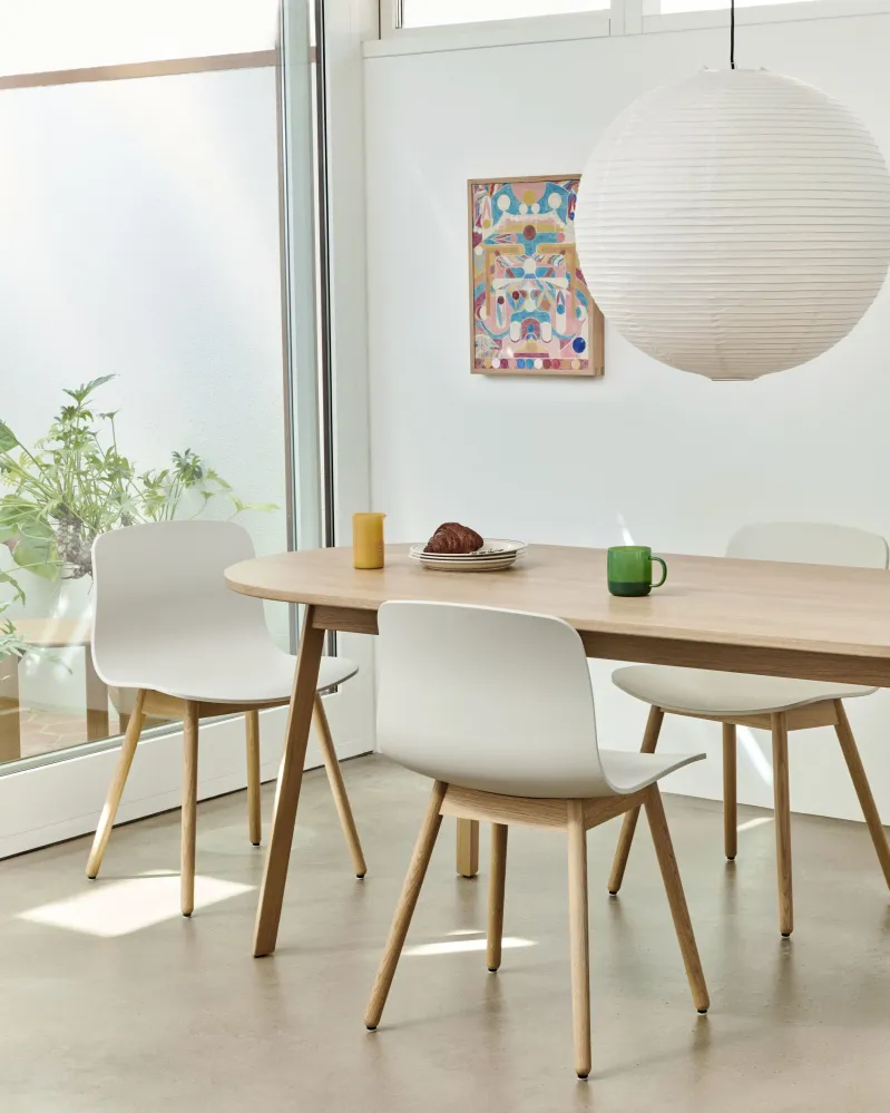 HAY About Chair AAC 12 eetkamerstoel gelakt eiken Soft Brick 2.0