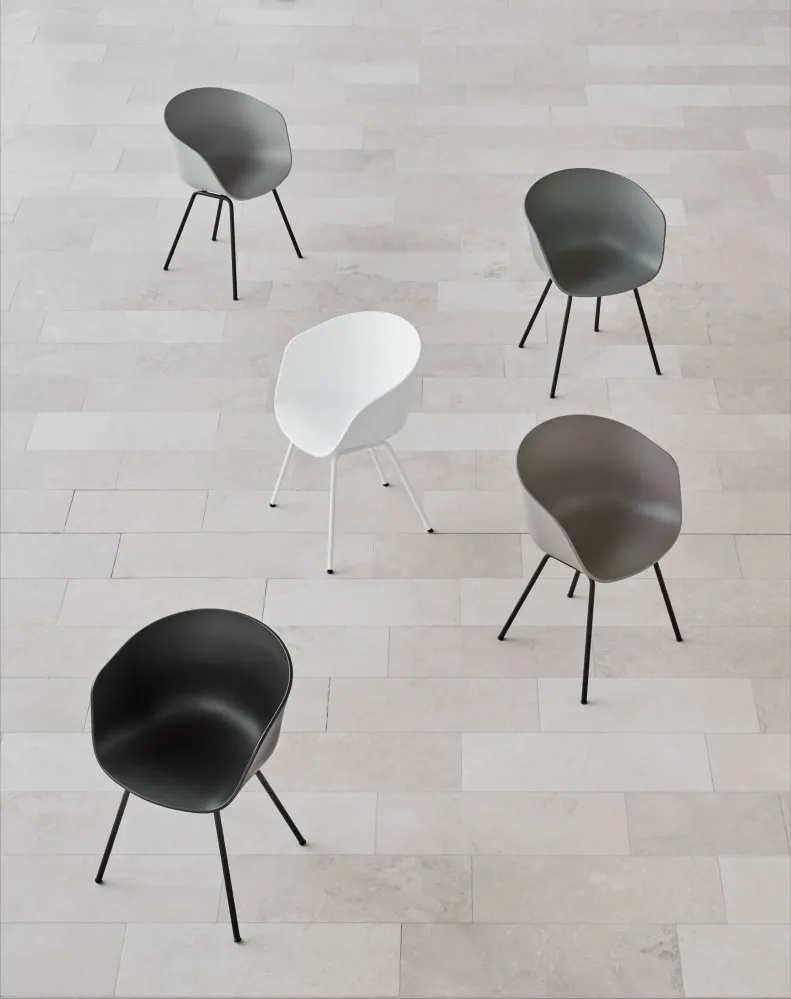 HAY About Chair AAC 26 eetkamerstoel wit Raisin 2.0