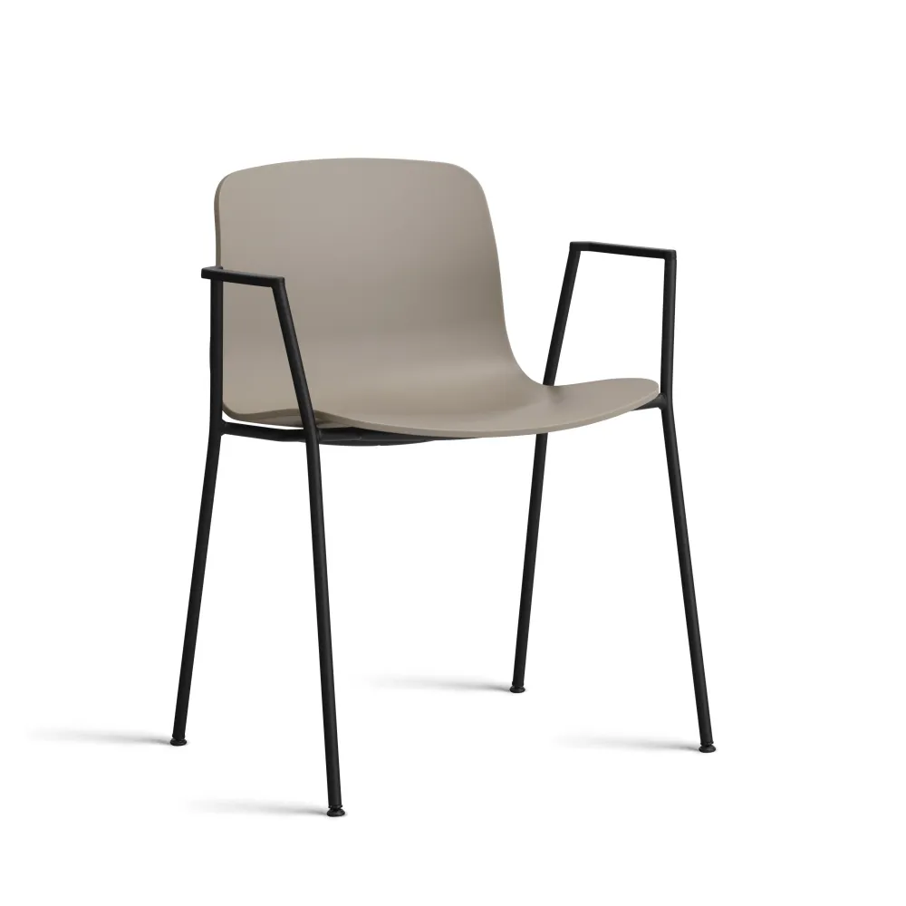 HAY About Chair AAC 18 eetkamerstoel zwart Khaki 2.0