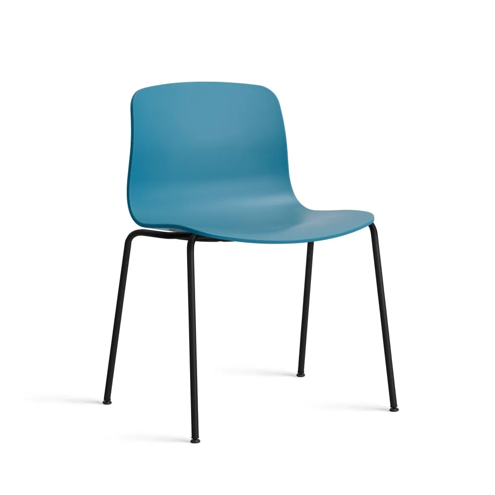 HAY About Chair AAC 16 eetkamerstoel zwart Azure Blue 2.0