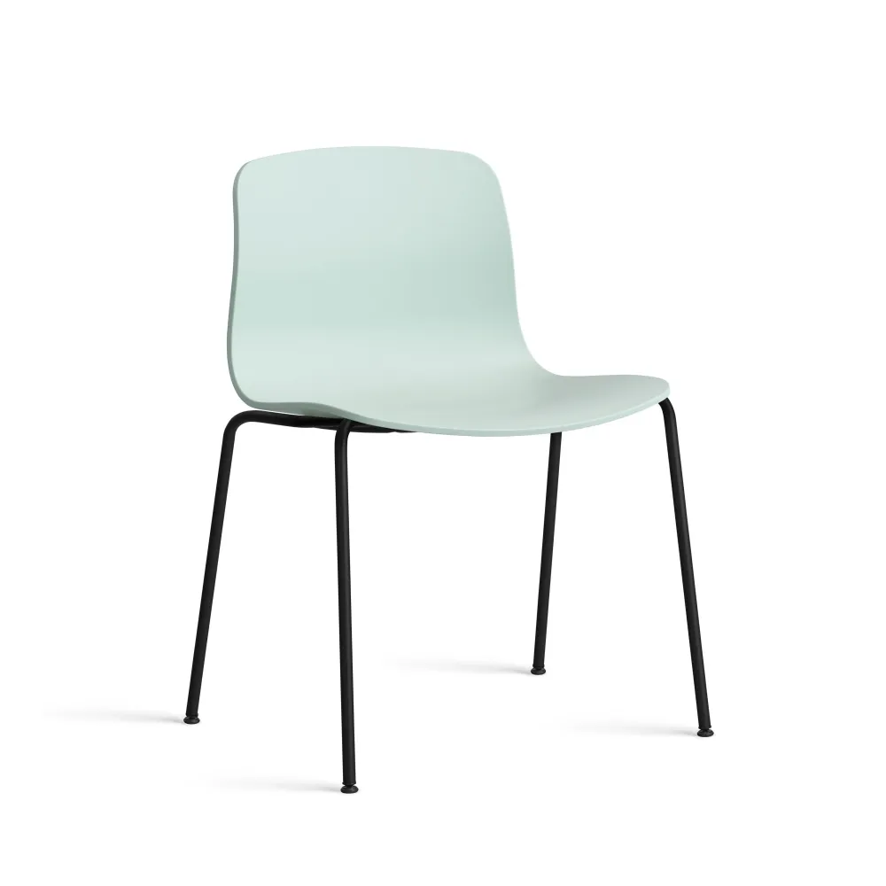 HAY About Chair AAC 16 eetkamerstoel zwart Dusty Mint 2.0