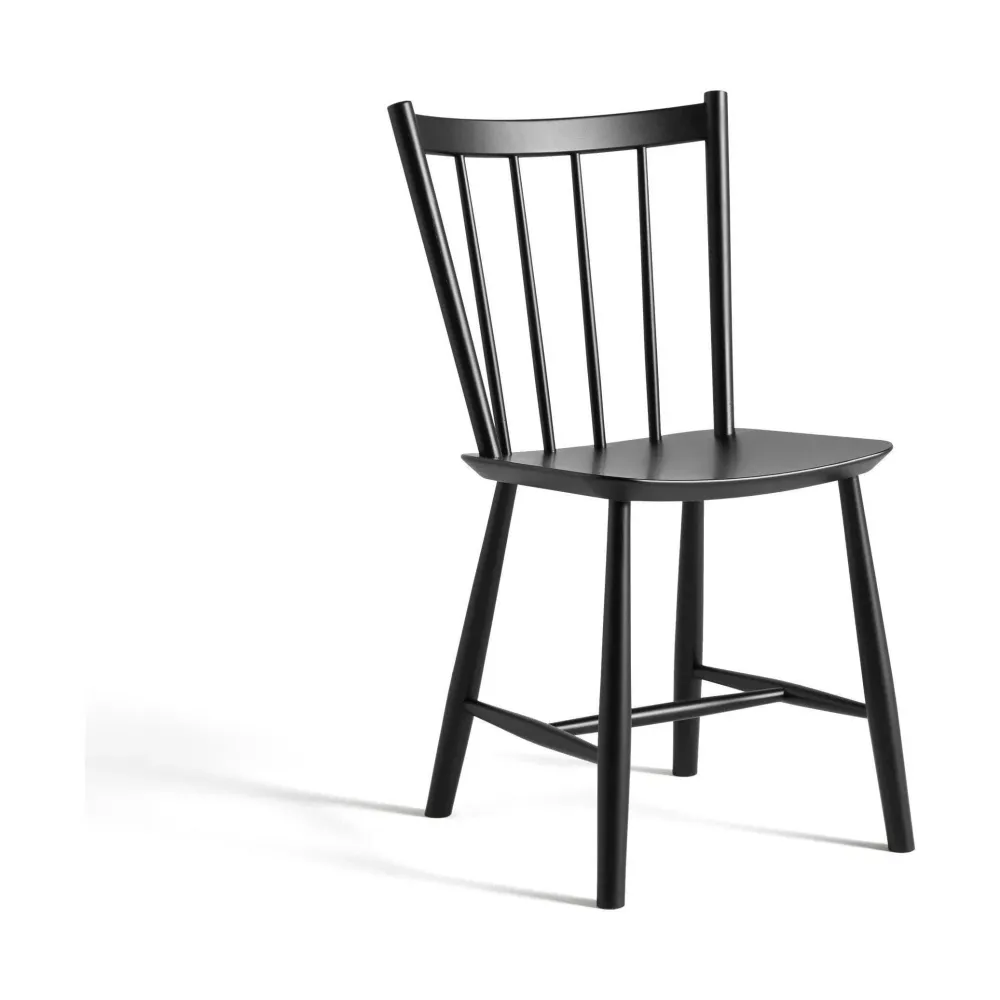 HAY J41 eetkamerstoel waterbasis gelakt beuken black