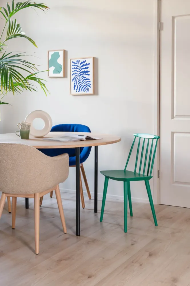 HAY J77 eetkamerstoel waterbasis gelakt beuken sage