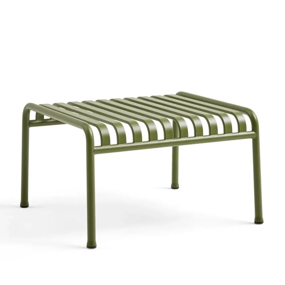 HAY Palissade ottoman Olive 65x60