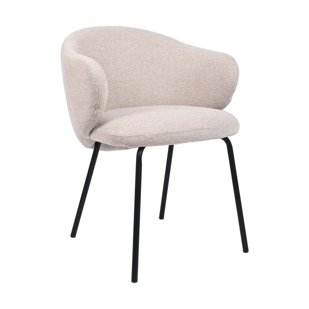 HelloChair HC01 Boby 2.0 armstoel vierpoot Lake Linen HelloChair Originals