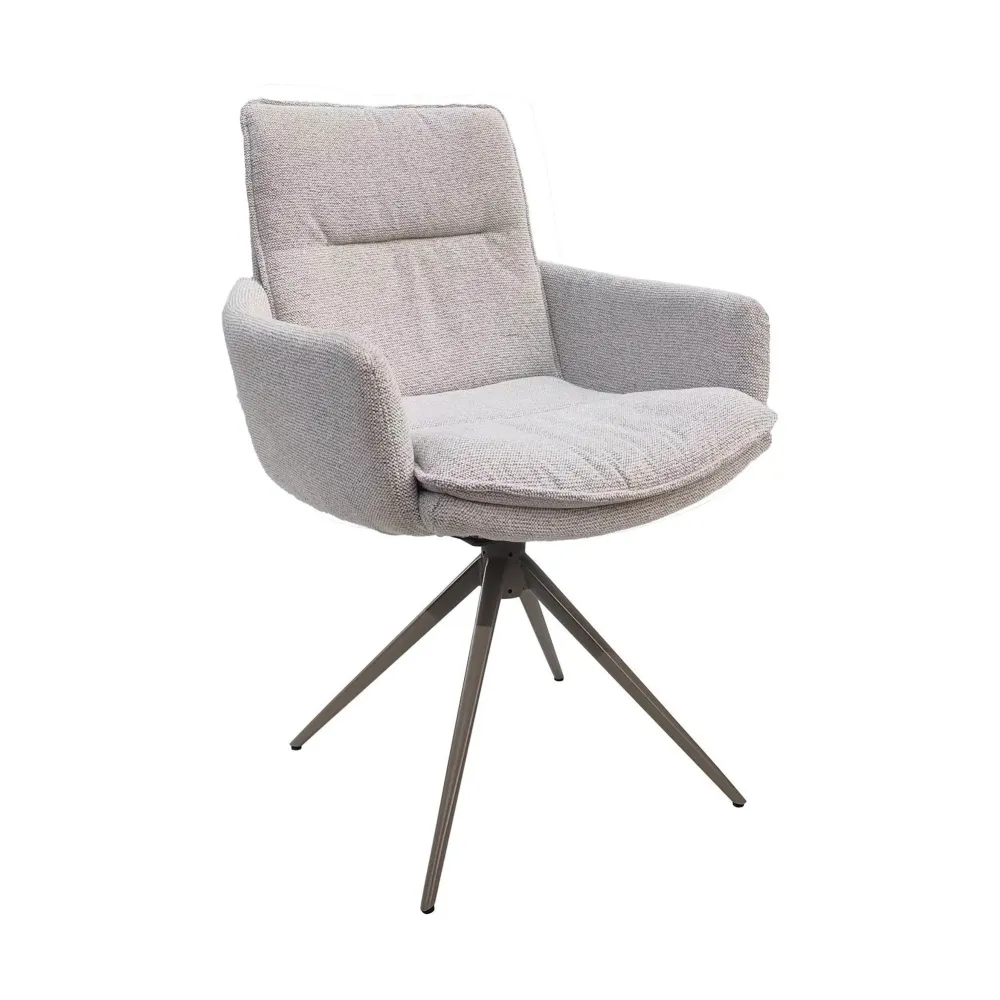 HelloChair HC12 Flix eetkamerstoel spinpoot bruin Sneak Natural HelloChair Originals