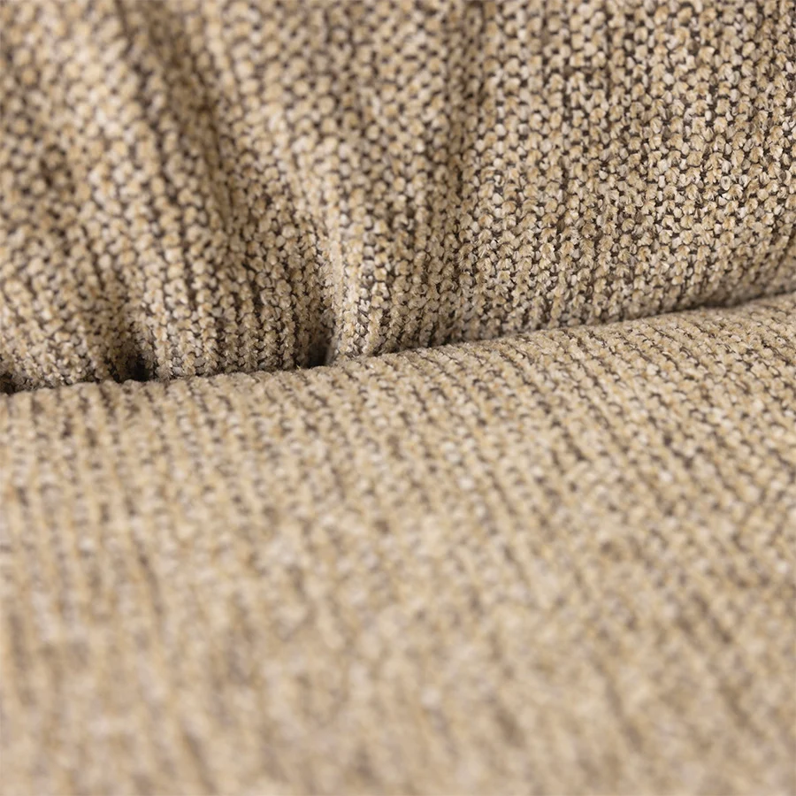 HKLIVING fauteuil Arc lounge – sneak beige – frame ash