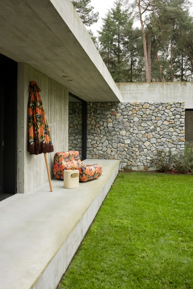 HKliving Lazy Lounge Outdoor fauteuil Bungalow