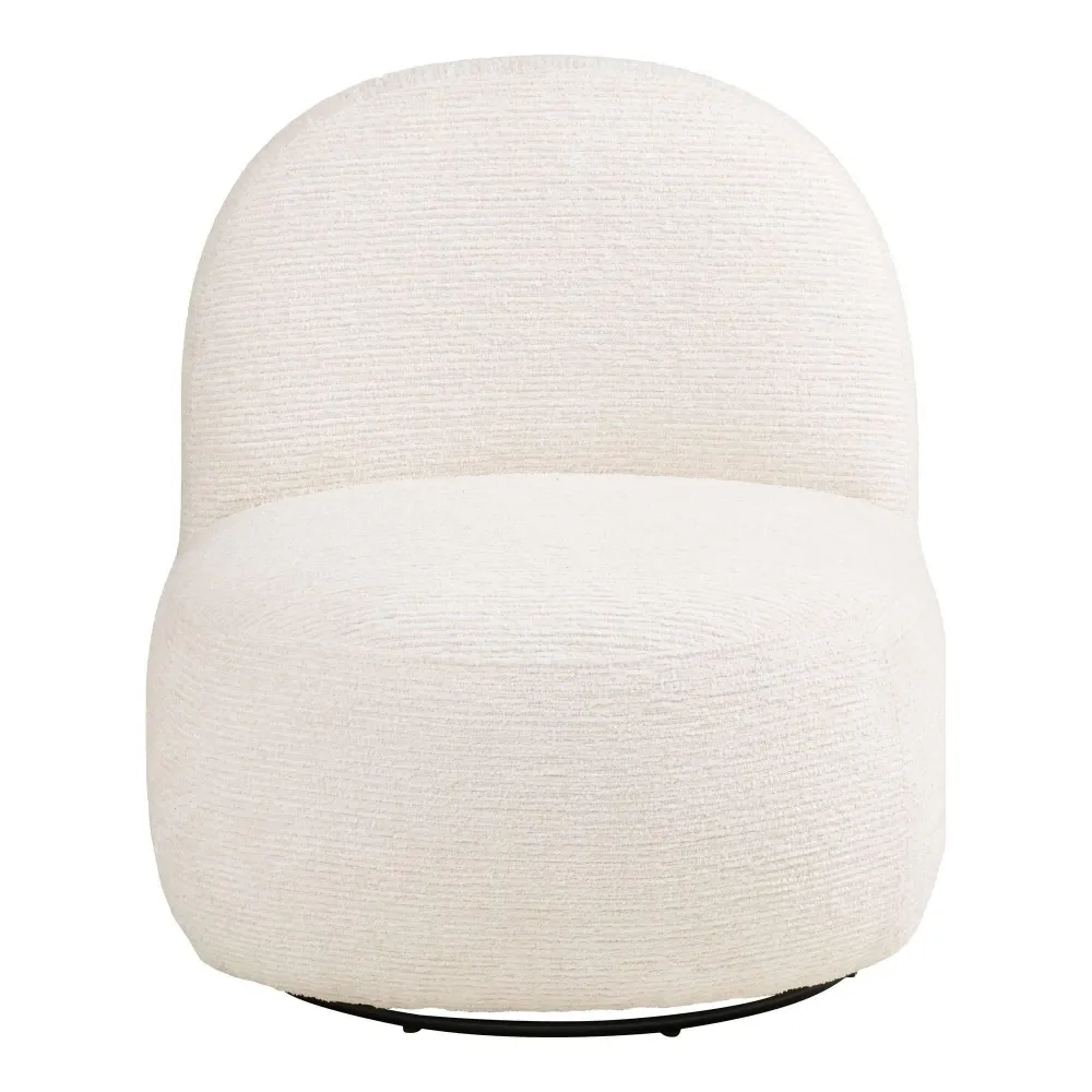 Fauteuil Milo ribstof met krukje House Nordic