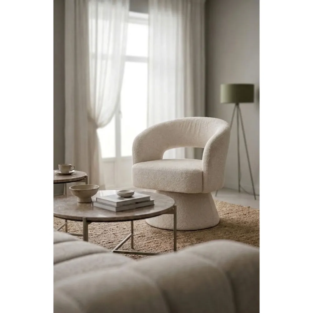 Housecraft Living Charina fauteuil Beige
