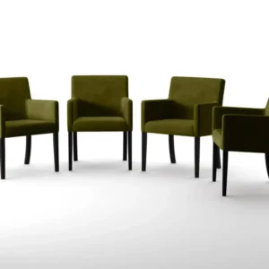 Set van 4 eetkamerstoelen Escape velvet Interior Overstock M
