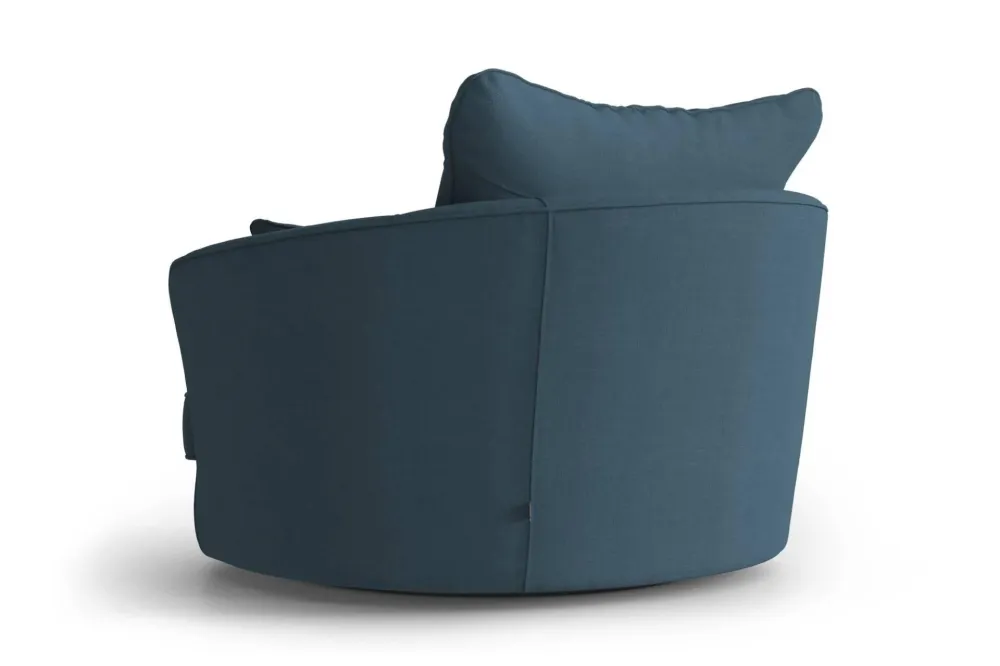 Fauteuil Vendôme linnen draaibaar Interior Overstock T