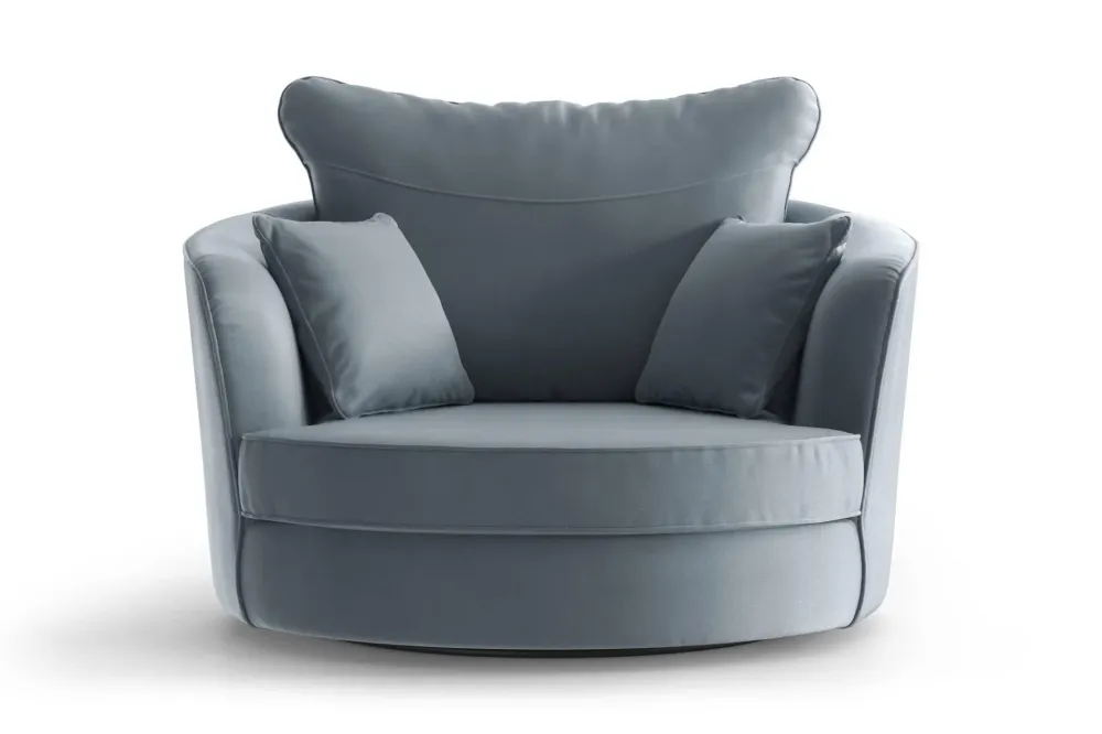 Fauteuil Vendôme velvet draaibaar Interior Overstock T