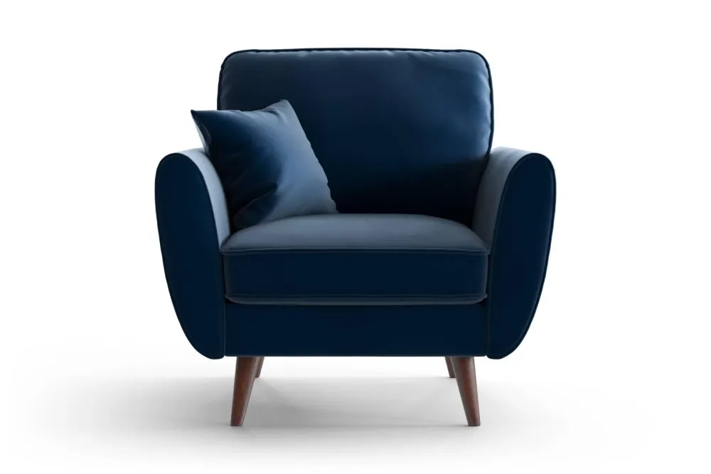 Fauteuil Zara velvet Interior Overstock T