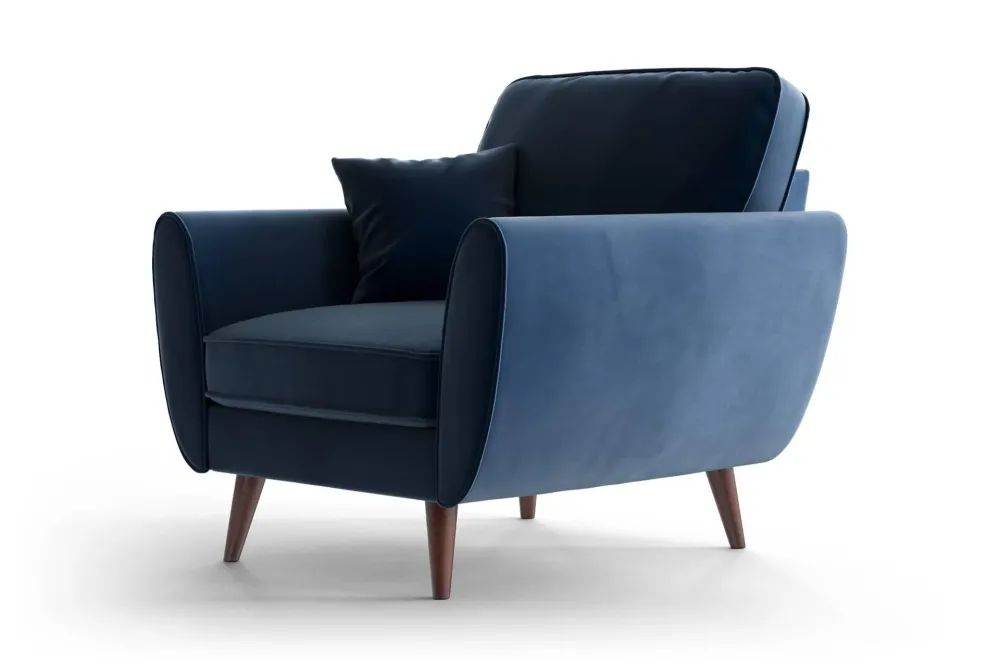 Fauteuil Zara velvet Interior Overstock T