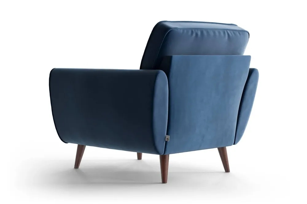 Fauteuil Zara velvet Interior Overstock T