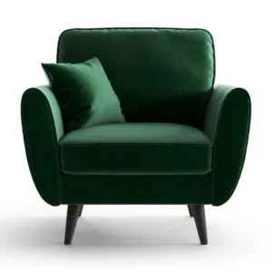 Fauteuil Zara velvet Interior Overstock T