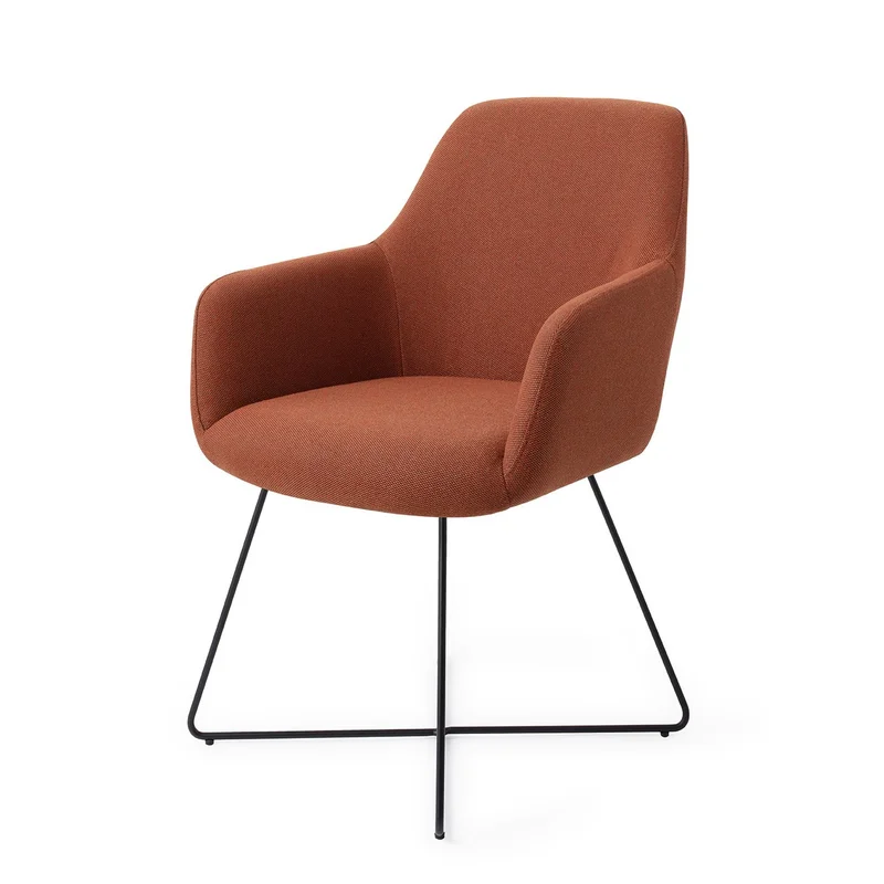 Jesper Home Hiroo eetkamerstoel Hearth Harmony cross black
