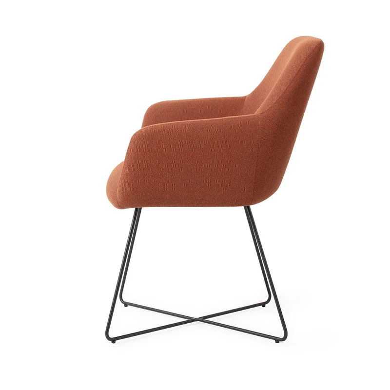 Jesper Home Hiroo eetkamerstoel Hearth Harmony cross black