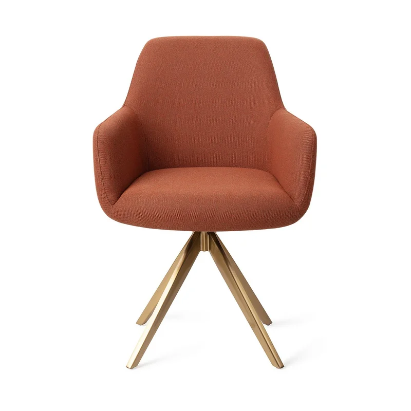 Jesper Home Hiroo eetkamerstoel Hearth Harmony turn gold